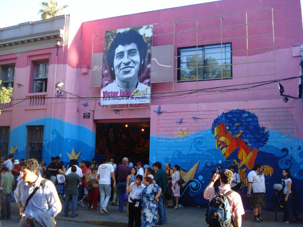 Hostal Barrio Brasil Сантьяго Экстерьер фото